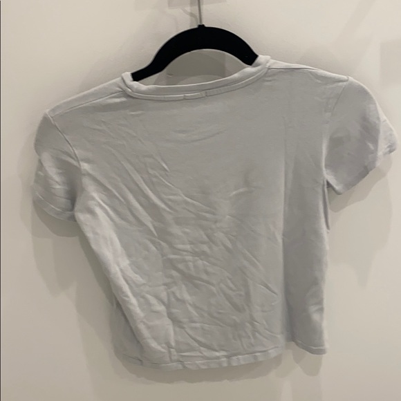 Light blue brandy melville t shirt - Picture 2 of 2